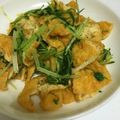 nana_lemon's cooksnap of when they made あと一品☆水菜と油揚げの炒め煮.