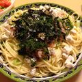 picachi's cooksnap of when they made とり胸肉と梅肉の和風パスタ.
