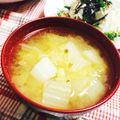 ケスケの嫁's cooksnap of when they made 白菜と長芋のホクホク味噌汁.