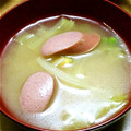 あ～ちゃんさ～ちゃん's cooksnap of when they made ☆ソーセージと野菜のお味噌汁☆.