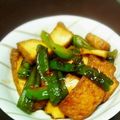 ゆとしゃ's cooksnap of when they made 厚揚げとピーマンの炒め煮.