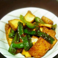 ゆとしゃ's cooksnap of when they made 厚揚げとピーマンの炒め煮.