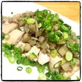 しろぽん。's cooksnap of when they made 蒸し鶏のごぼう味噌タレ.