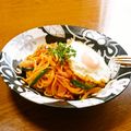 まりみぃ's cooksnap of when they made ♪失敗しないナポリタン♥目玉焼きつき♪.