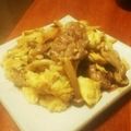 ハチワレねこ's cooksnap of when they made 豚肉ときくらげの卵炒め.