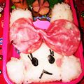 むっちゃん☆☆☆'s cooksnap of when they made うさぎさん♥キャラ弁.