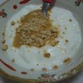 MilkLove's cooksnap of when they made 今日も朝からヨーグルト編～ゴマきな粉～.
