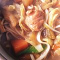 ふ〜にゃんたん's cooksnap of when they made 残り物カレーでカレーうどん.