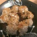 きのこ3's cooksnap of when they made ヘルシー★肉団子の甘酢あんかけ.