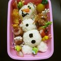 ♪あやのん's cooksnap of when they made キャラ弁♡オラフ.