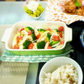 michygel's cooksnap of when they made ✩えびのアヒージョ✩.
