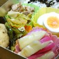 chitorun's cooksnap of when they made お弁当に♫かまぼこのチーズ挟み焼き.