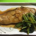 エルフィ's cooksnap of when they made フライパンで簡単！10分♥白身魚の煮付け.