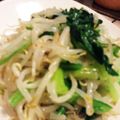ふ〜にゃんたん's cooksnap of when they made ほうれん草ともやしのナムル.