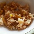 ナナ☆ナナ's cooksnap of when they made ヘルシーさつま芋の炊き込みごはん.