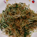 み～と's cooksnap of when they made 水菜とちりめんじゃこのの炒め物.