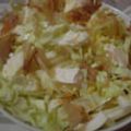 くっくのん's cooksnap of when they made すごくおいしい！クリームチーズとキャベツの和風サラダ.