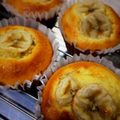 簡単おいしい大好き's cooksnap of when they made ホワイト✿チョコバナナマフィン.