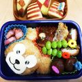 ka1o3's cooksnap of when they made ダッフィー＊キャラ弁.