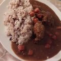 vegeking's cooksnap of when they made ミートソースリメイク☆カレーハヤシライス.