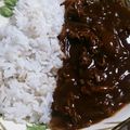 agak's cooksnap of when they made 隠し味はチョコ☆ソース屋のハヤシライス.
