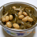 クックT5A3LF☆'s cooksnap of when they made 茎わかめと大豆の佃煮.