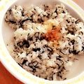 marinaluu's cooksnap of when they made 梅かつおひじきチャーハン.