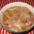 belle888's cooksnap of when they made 白菜とベーコンのうま煮.