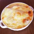 Bom's cooksnap of when they made 余ったシチューでスパグラ♪.