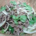 ☆ミニラ☆'s cooksnap of when they made 牛肉と香菜のエスニックサラダ.