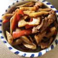mtmママ's cooksnap of when they made ★簡単！豚肉とれんこんの甘酢炒め★.