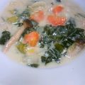 watyami's cooksnap of when they made ほうれん草ときのこの豆乳シチュー.