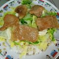 ひととせ305's cooksnap of when they made こってり豚かたまり丼.