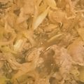 ちは☆るな's cooksnap of when they made 豚小間と玉ねぎのトンテキソース.