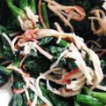 foglia5655's cooksnap of when they made 超簡単☆ほうれん草マヨあえ.