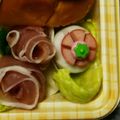 ma___111's cooksnap of when they made ちくわ✿ウインナーのピック飾り✿お弁当.