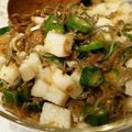 ななみん ママ★★'s cooksnap of when they made さっぱり！！オクラと長芋のじゃこ梅肉和え.