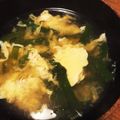 aki0204's cooksnap of when they made ☆簡単☆ ニラもやしのたまごスープ☆.