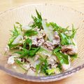 chirochan☆'s cooksnap of when they made 大根と豚肉のｻﾗﾀﾞ.*゜.