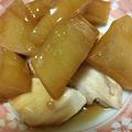 あまぽちゃ's cooksnap of when they made 柔らか～(*´ω｀*)鶏胸肉の大根とろ煮.