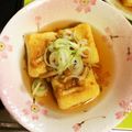 ぼへみあん♪'s cooksnap of when they made ◆揚げだし風◆なめこ豆腐.