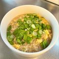 azbjbn's cooksnap of when they made 風邪＆夜食に☆にら玉雑炊（残りご飯で）.