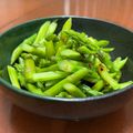Superlittleboo's cooksnap of when they made アスパラの白だし漬け.