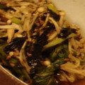 れそそ's cooksnap of when they made 春菊とえのきの胡麻海苔和え.