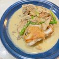 〜みみ〜's cooksnap of when they made おうちフレンチ★鶏もも肉のフリカッセ.