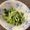 run※'s cooksnap of when they made 大嫌い！な水菜が旨すぎるサラダ.