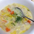 ビビ2525's cooksnap of when they made 朝食にも♪我が家の定番★豆乳スープ.