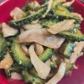 ゆるмαмα's cooksnap of when they made 簡単☆旨い！ゴーヤ＆豚のオイマヨ炒め.
