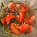 アレグリアス's cooksnap of when they made トマトと大葉のさっぱりサラダ【作り置き】.