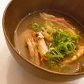 キャシーキャサリン's cooksnap of when they made ✿海老頭の味噌汁✿.